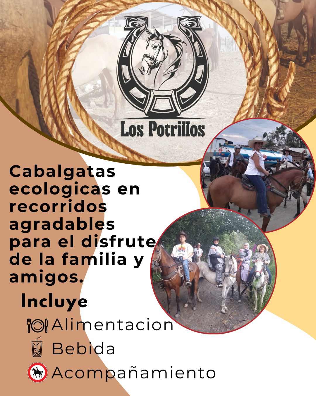 Afiche de la experiencia Cabalgatas ecológicas en Anolaima