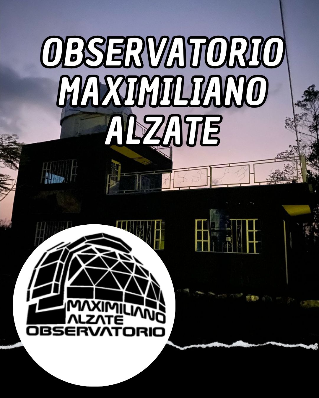 Afiche de la experiencia Observatorio Maximiliano Alzate en Cachipay