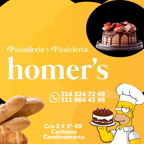 Logo de Pasteleria Homers